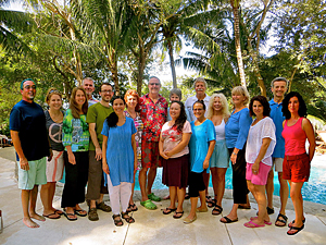 Our lovely group together