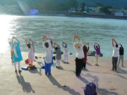 Yoga on the Ganges