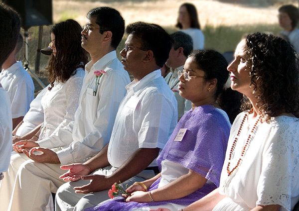 Kriya Yoga Vows Ceremony at The Expanding Light Retreat