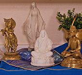 Statues Kitchen Altar