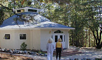 The Temple at the Meditation Retreat- Northern California