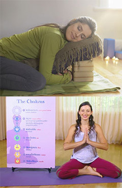 Restorative Ananda yoga for the chakras