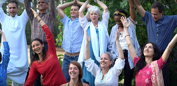 Ananda Yoga Teacher Training class