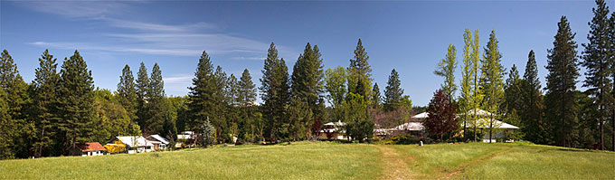 Aerial view of Expanding Light Retreat