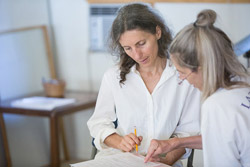 Ananda Meditation Teacher Training students working together