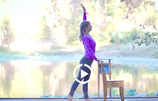 Gentle Chair Yoga video with MAitri Jones