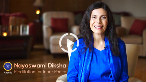 Guided meditation for inner peace with Nayaswami Diksha