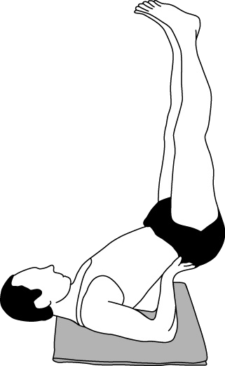 Viparita Karani (Simple Inverted Pose)