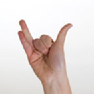 special hand position called Vishnu Mudra