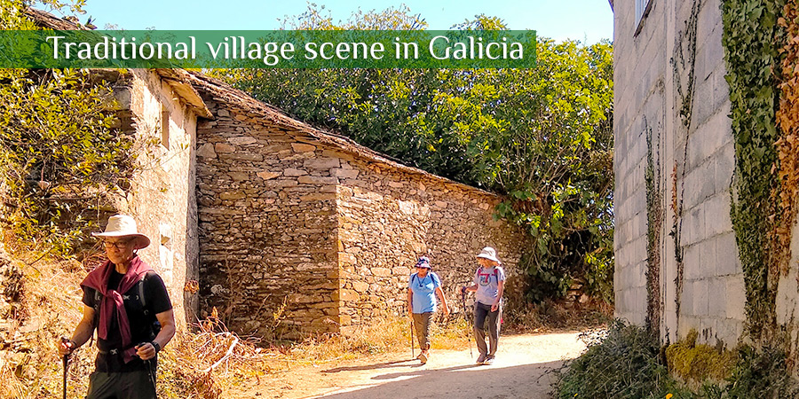 Traditional-village-scene-in-Galicia