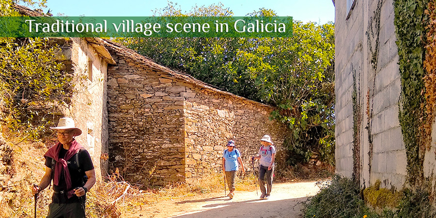 Traditional-village-scene-in-Galicia