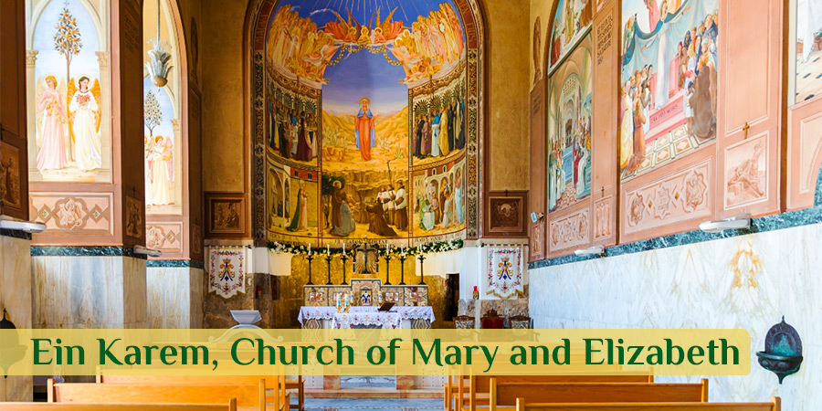Holy Land Pilgrimage Ein Karem - Church of the visitation