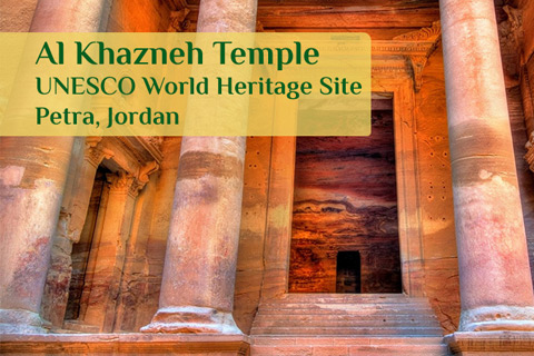 Holy Land Pilgrimage, Petra - Famous archaeological site in Jordan's southwestern desert