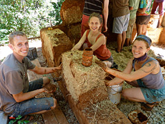 Natural Building Apprentices. Click to see full image Natural Building Apprentices