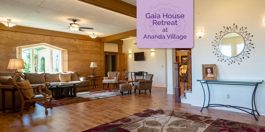 Gaia house retreat living