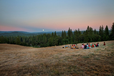 Sunset kirtan