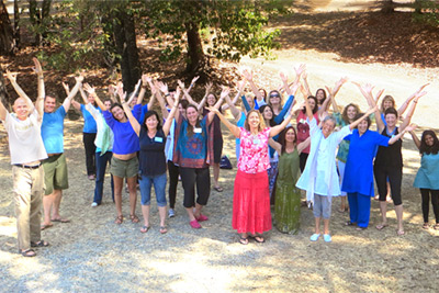 new friends at the-expanding-light-retreat