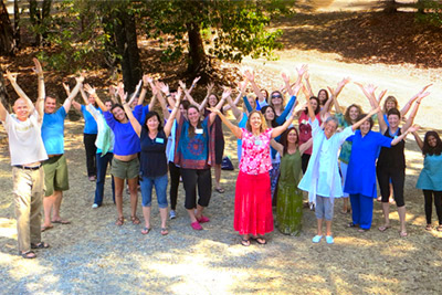new friends at the-expanding-light-retreat