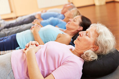 Gentle Yoga Class at The Expanding Light Retreat