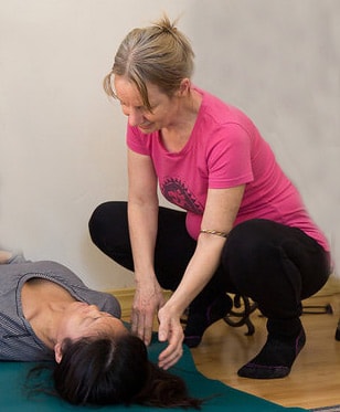 Gentle Yoga Super Relaxation poses at The Expanding Light Retreat