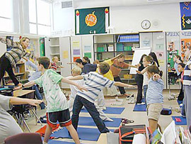 Teaching Yoga in a Public School — Ananda