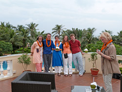 Puri - hotel welcome