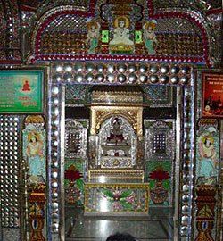 a dazzling shrine
