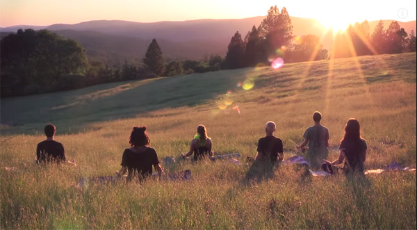 Karma Yoga on ridge