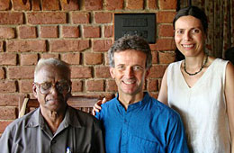 Dr. Raman with Gyandev and Diksha