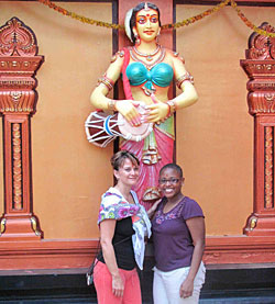 Dora and Wendy on Boat