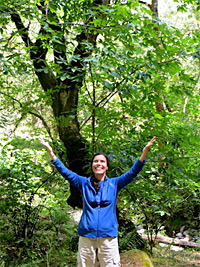 hiking in valley near Calistoga