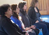 Meditation class session at The Expanding Light Retreat