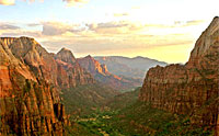 view of Zion Naitional Park