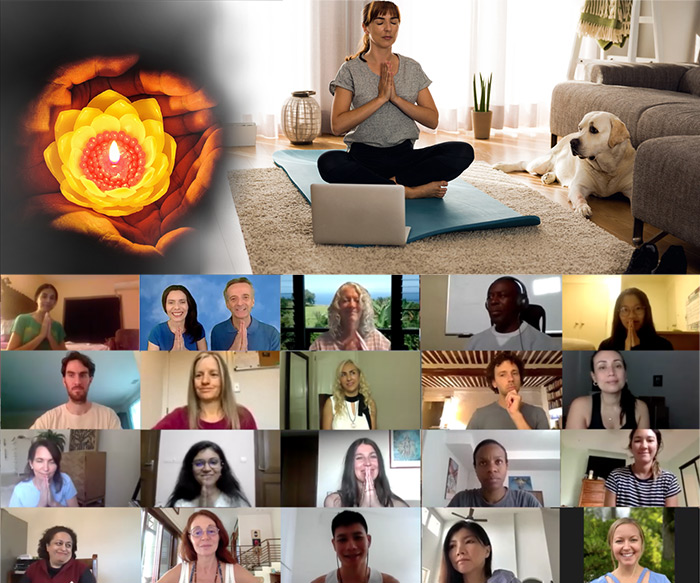 New Year Programs - montage of past students in live workshops