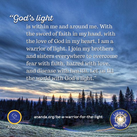 Warrior of Light Affirmation quote