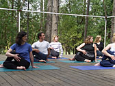 Group Yoga Outdoors