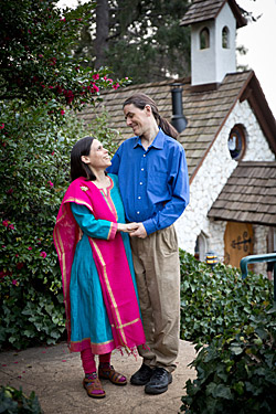 Couple after Wedding Vow Ceremony