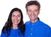 Gyandev and Diksha McCord, teachers at The Expanding Light Retreat