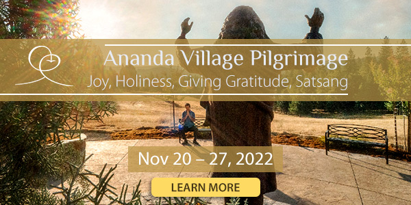 Ananda Village Pilgrimage banner