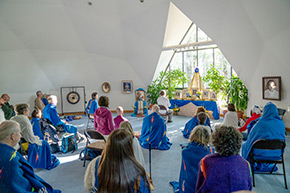 Temple of Silence group meditation