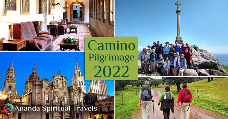 Camino Pilgrimage 4-up-montage