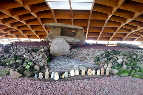 Ananda Spiritual Travels-Camino Pilgrimage- petroglyph-tomb