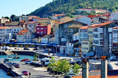 Ananda Spiritual Travels-Camino Pilgrimage- View of Muxia fishing port