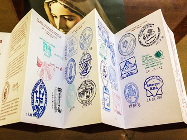 Camino Stamps