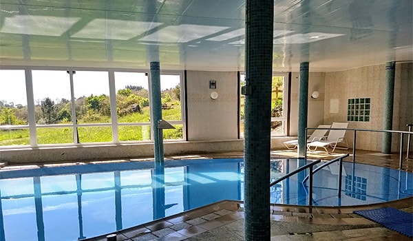 Hotel Balneario Pool, Camino Pilgrimage with Ananda Travels