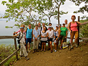 Group photo while hiking