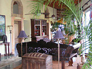 Living room of the main house