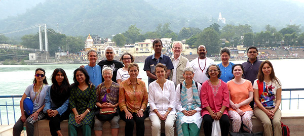 View of Rishikesh,India