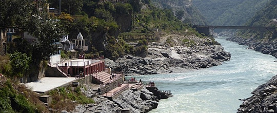 View of Devprayag Ghat