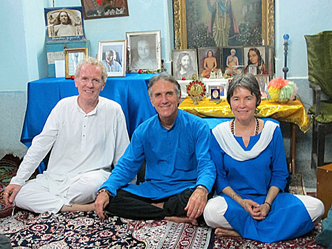 India Pilgrimage trip leaders- Kesheva, Krishnadas and Mantradevi